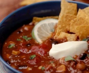 slow cooker taco soup