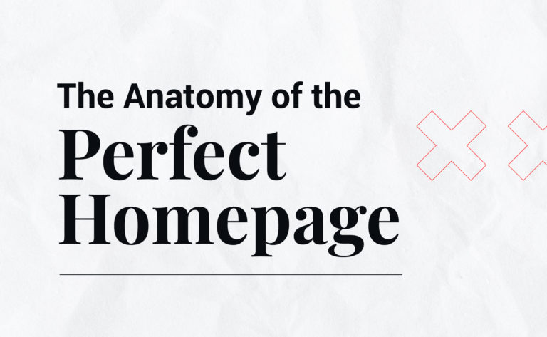 Anatomy of Perfect Homepage
